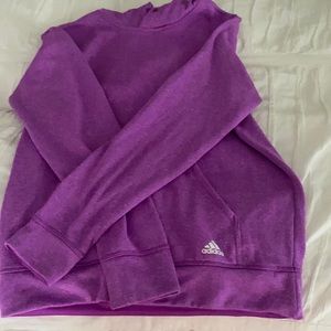 Adidas purple sweatshirt